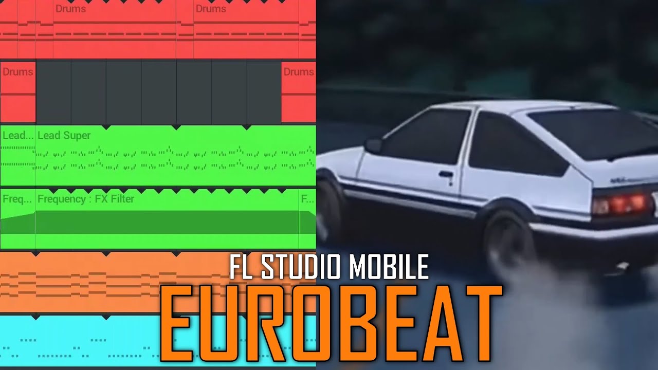 Fazendo Eurobeat no Celular? (FL Studio Mobile)
