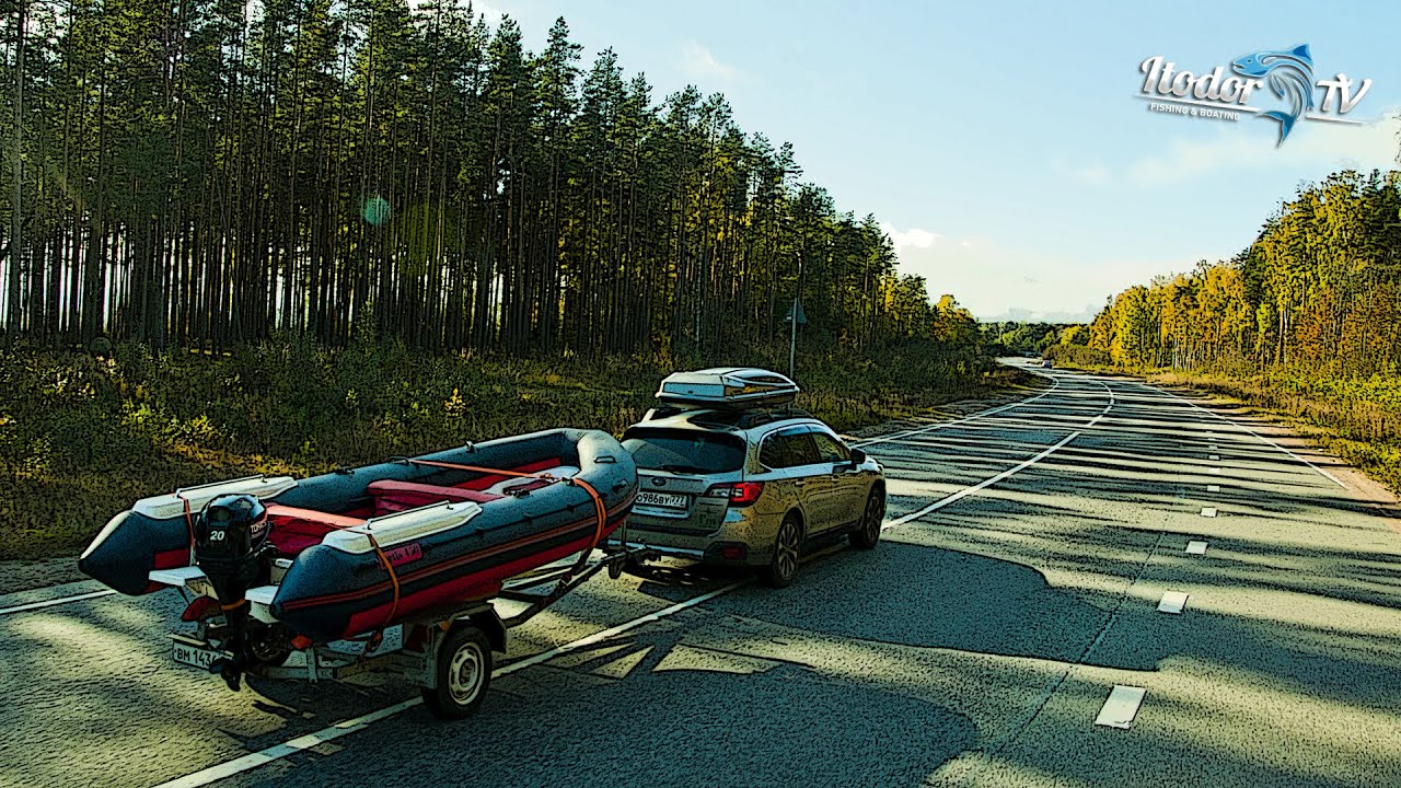 AutoFishing Автомобиль для рыбалки Subaru Outback