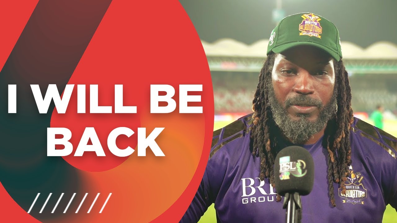 I Will Be Back | Chris Gayle Interview | HBL PSL 6 | MG2T