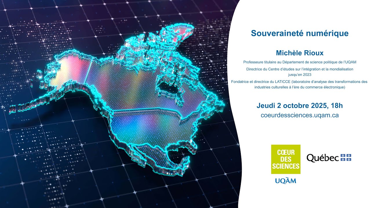 Conférence - Souveraineté numérique - Mardi 2 octobre 2025