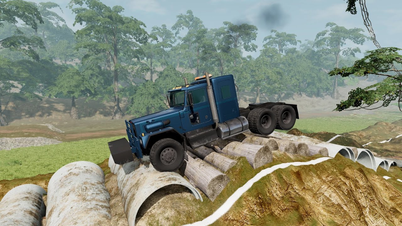 Cars Vs Tough Trucks Road
