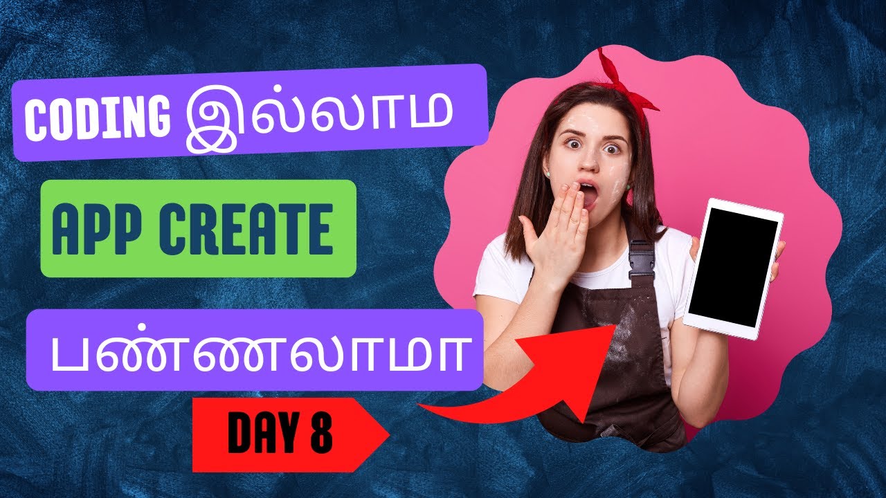 DAY 8 |Text to Speech App using MIT App Inventor | Beginner Tutorial in Tamil