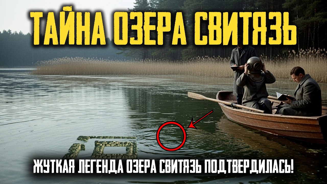 ТАЙНА ОЗЕРА СВИТЯЗЬ: Город Исчез за ОДНУ НОЧЬ! Что Скрывает Дно?