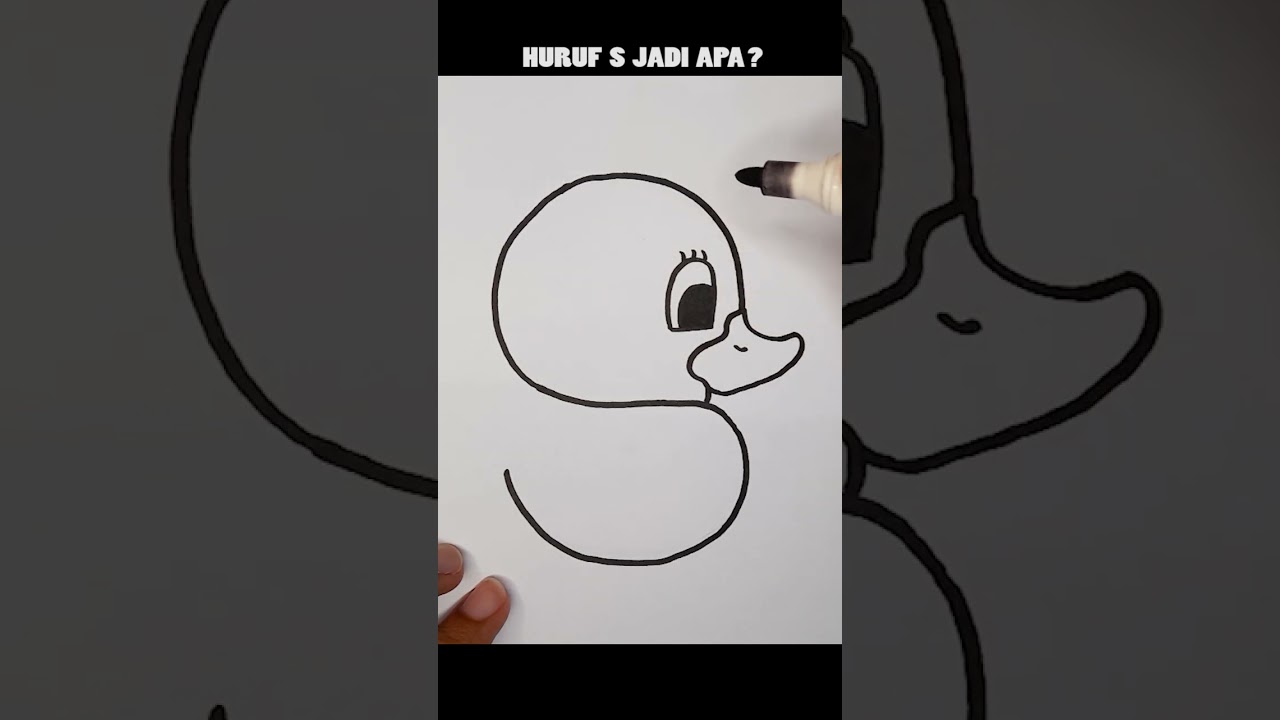 Gambar Hewan Mudah Dari S