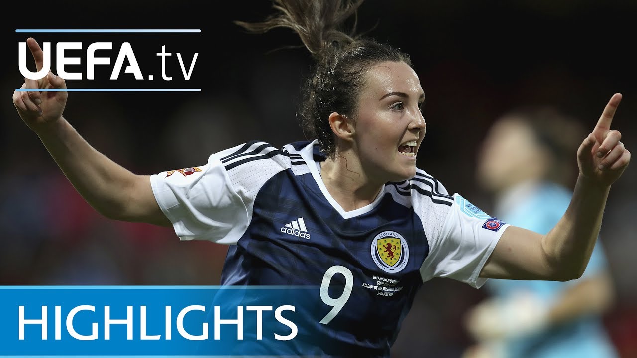 Women's EURO highlights: Scotland 1-0 Spain