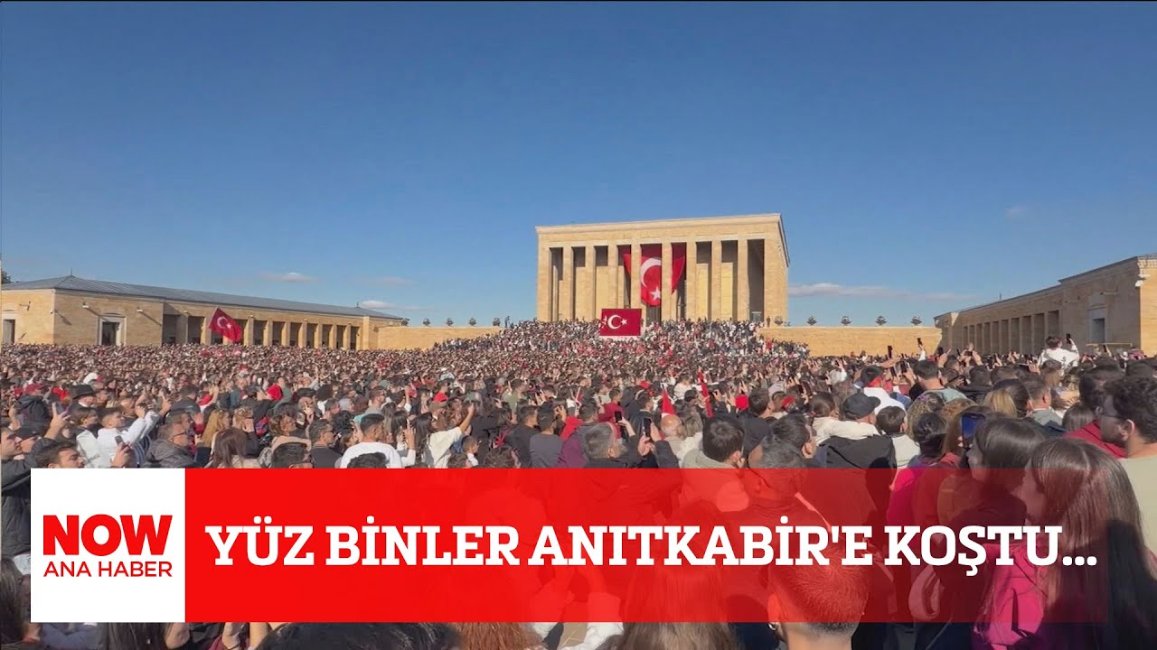 Yüz binler Anıtkabir'e koştu... 29 Ekim 2025 Selçuk Tepeli ile NOW Ana Haber