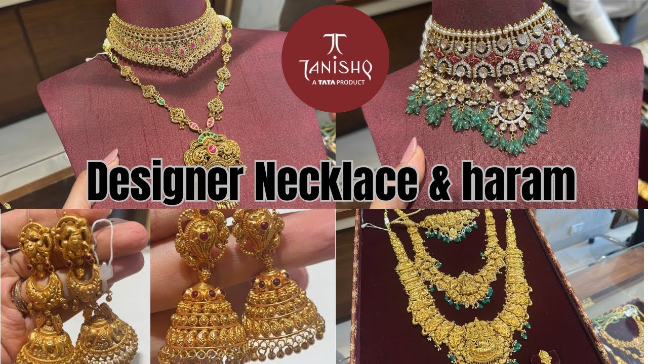 Дизайнерское ожерелье Tanishq и харам с кодами и ценой