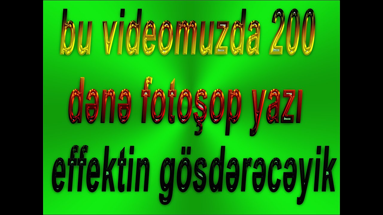 addobe photoshop yazı sitili nece elave olunur,və enyaxşı 200 dene yazı sitili videoda gösdərilmişdi