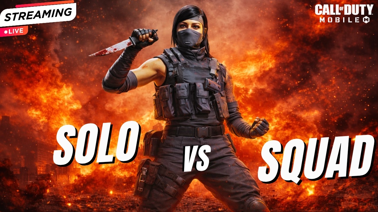 Can I Wipe Full Squad Alone? 😱| CODM Solo vs Squad LIVE #shorts #codm #codmobile