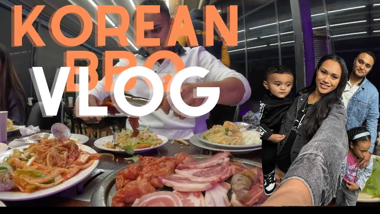 Eating at Korean Bbq city Buffet Bankstown.