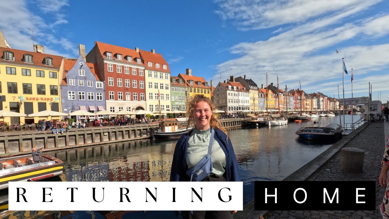 Saying Goodbye to Copenhagen! - Heading Home After My Bikepacking Adventure (by Bus & Boat!) Part 13