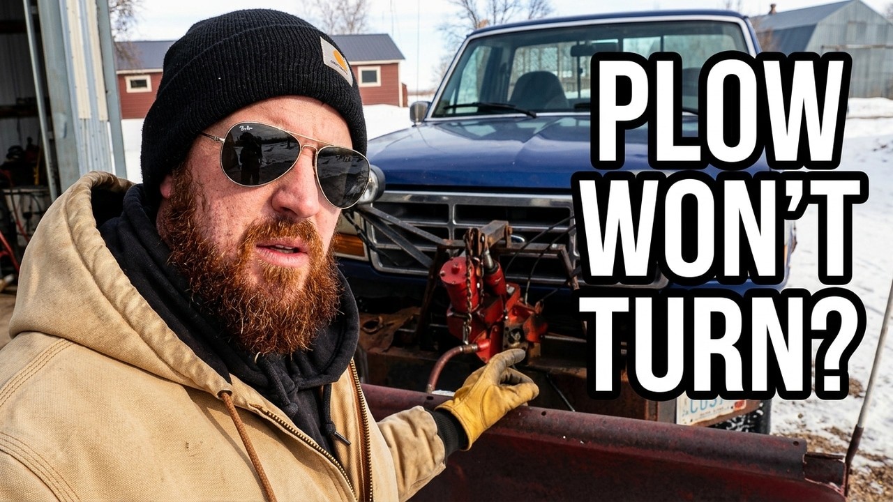 Plow Won't Turn Left | Here's Why