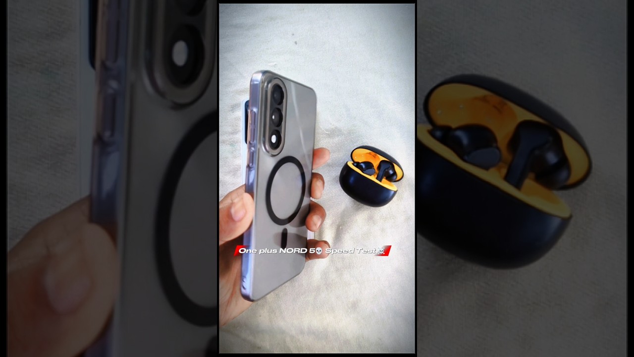 One plus NORD 5 🔵 Speed Test ☠️ #trendingshorts  #shortsfeed #oneplus #viral #freefiremax #reels