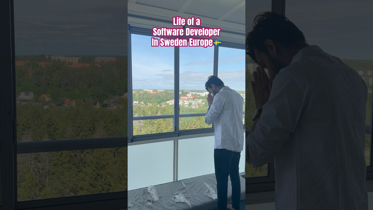 Is working abroad really interesting?🤔 #Sweden #europe #software #engineer #vlogs #travel #jobs #IT