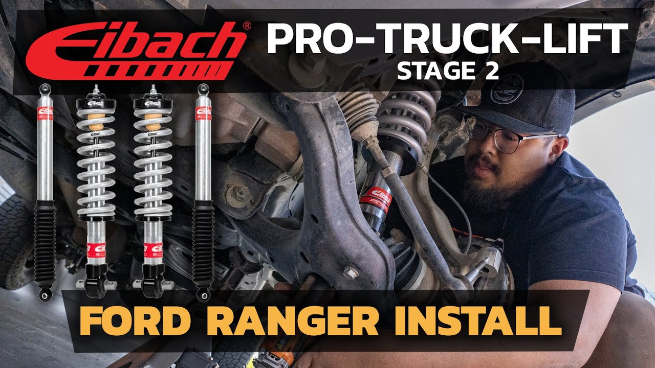 Установка койловеров Pro Truck 2.0 для Ford Ranger 2020 @EibachUSA