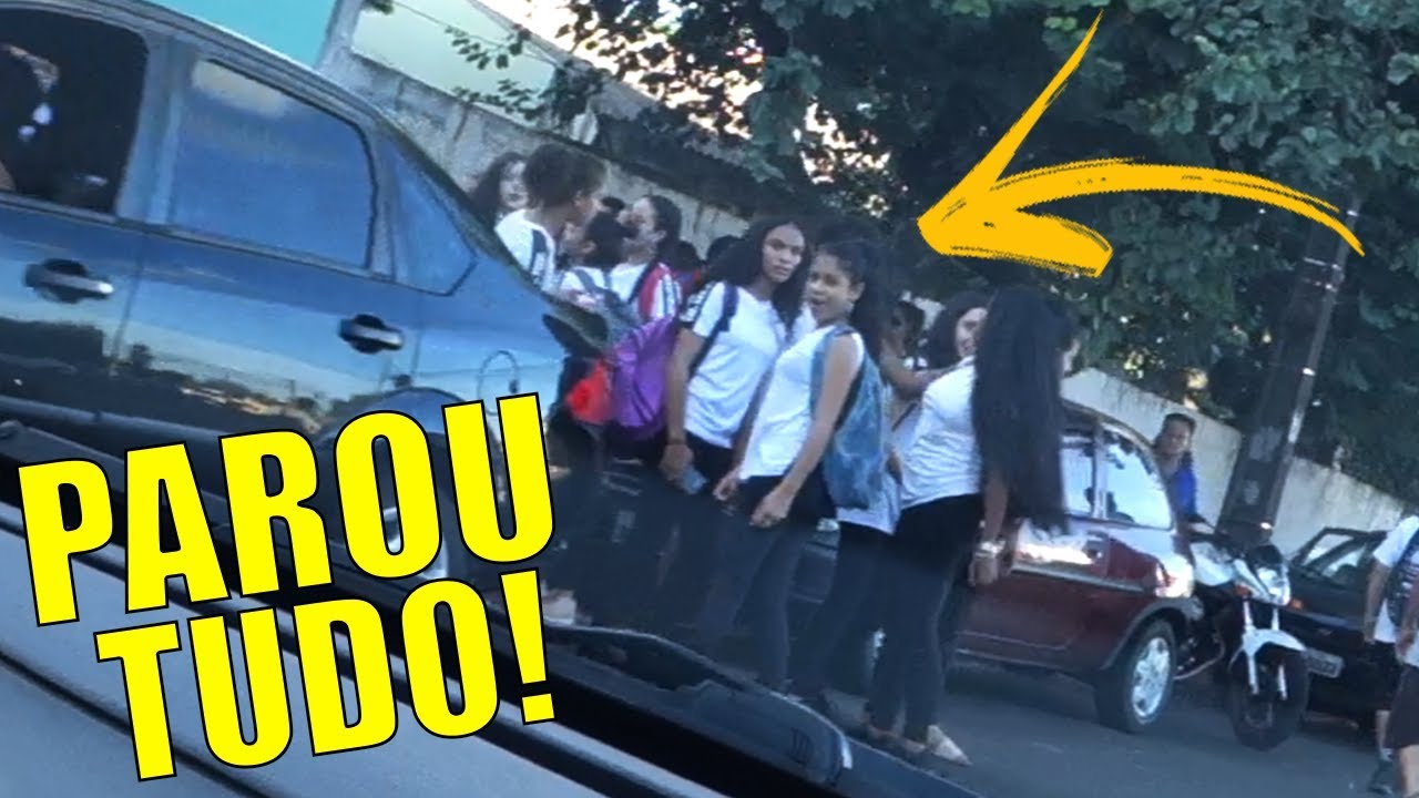 O SOM DA SAVEIRO PAROU TUDO NA SAIDA DA ESCOLA!!!