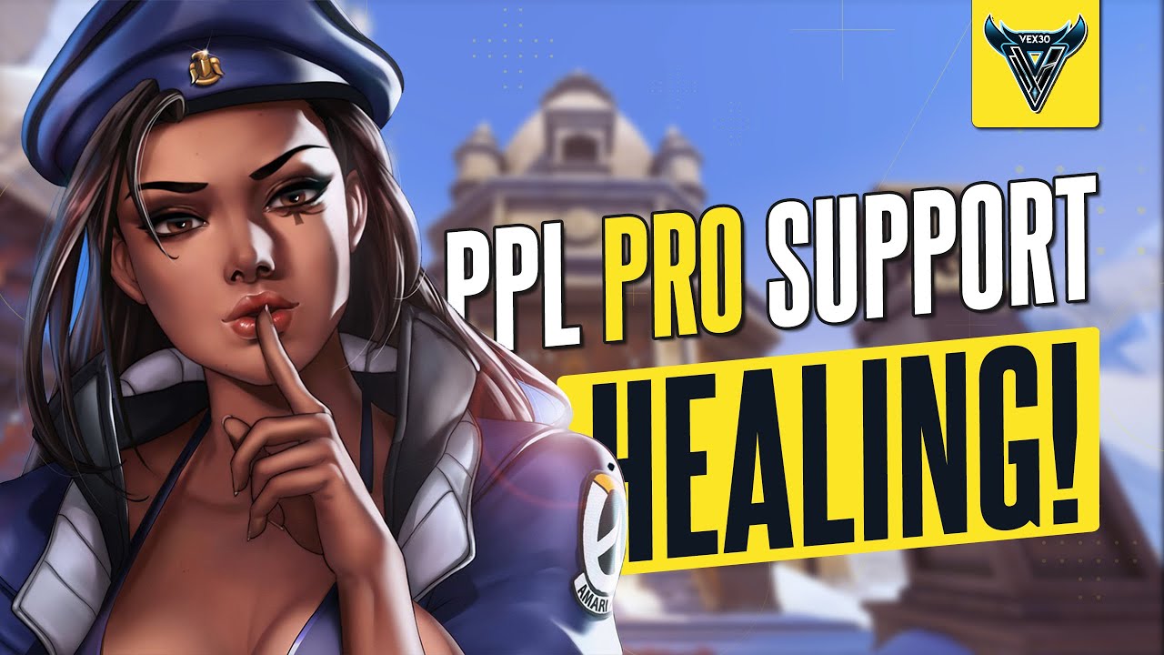 Can a PRO PALADINS Support Heal in Overwatch???