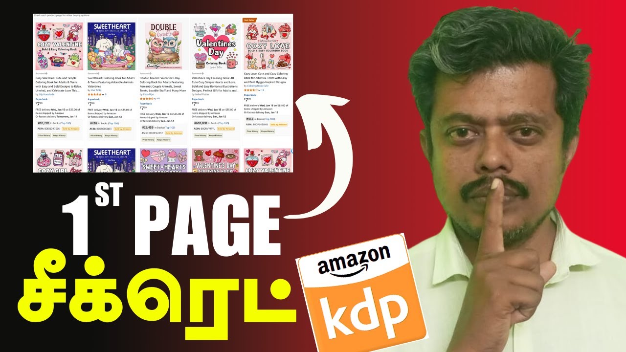 📚 Amazon KDP Secret Idea: Rank Your Book on Page 1 | Amazon KDP Tamil Tutorial