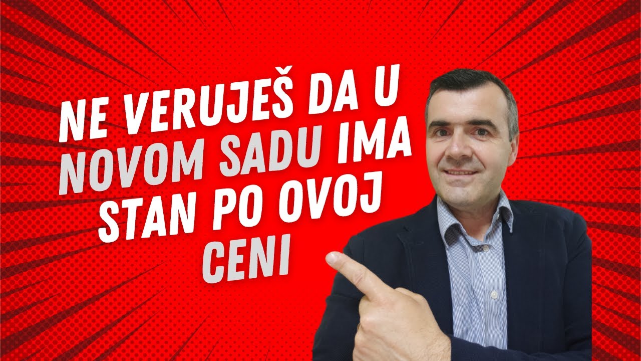 Stan u Novom Sadu na prodaju - nećeš verovati koja je cena