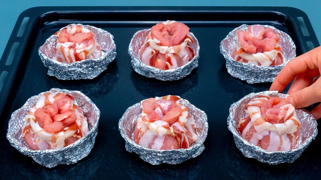 Мало кто так готовит! Фаршированное мясо, всего за 30 минут!