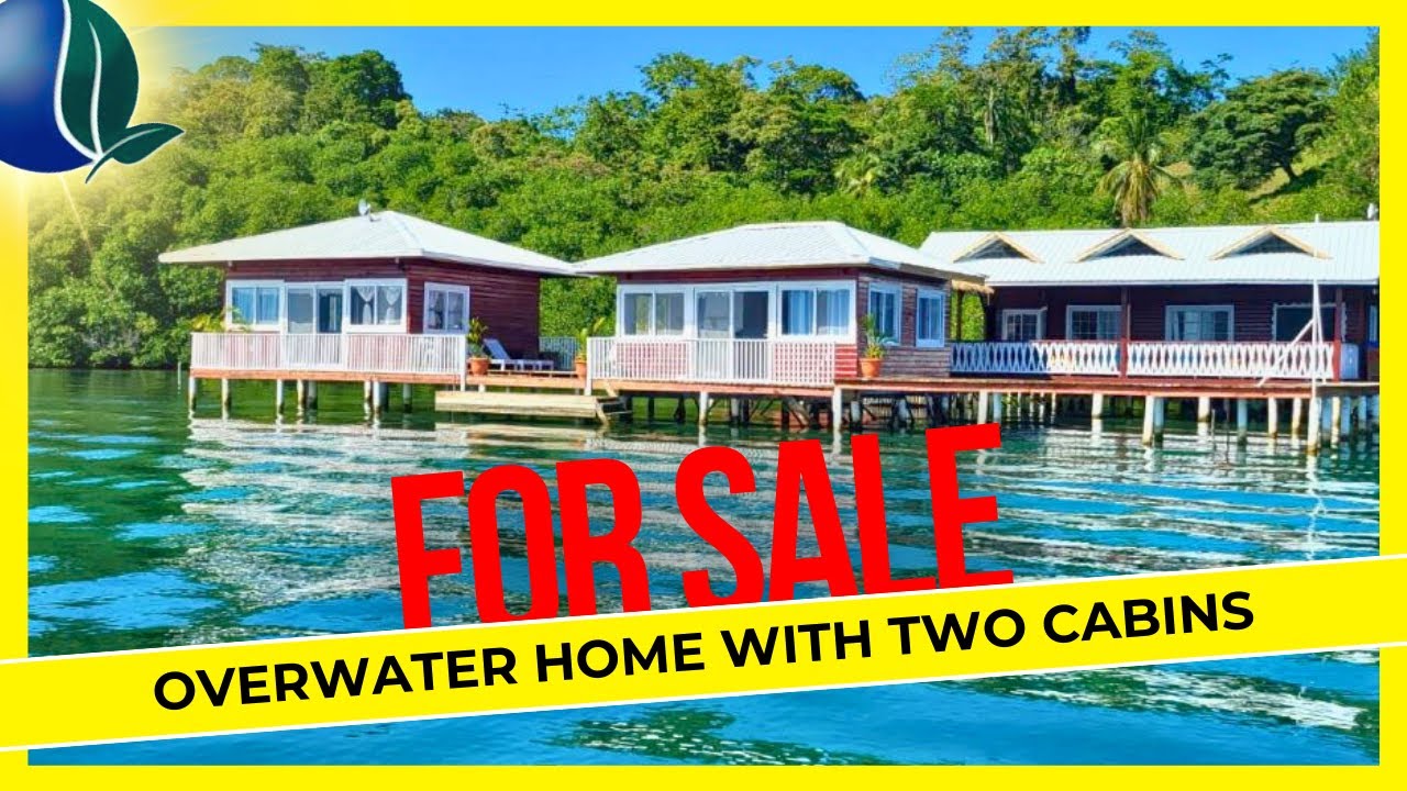 Overwater Caribbean Home with Rental Cabins for Sale | Bocas del Toro, Panama