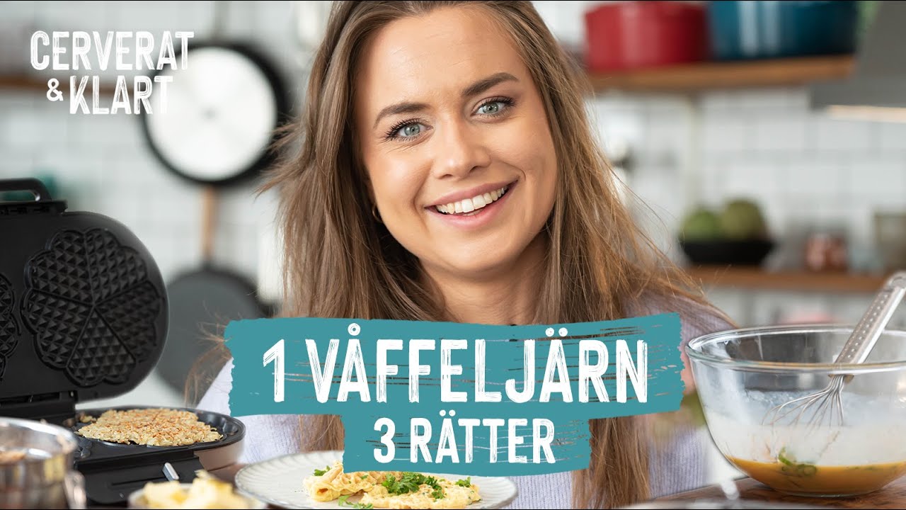 ALLT UTOM VÅFFLOR I VÅFFELJÄRNET | SOFIA HENRIKSSON