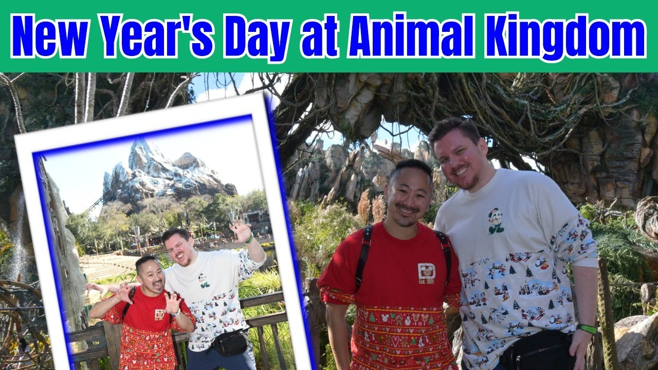 New Year's Day at Disney's Animal Kingdom | Walt Disney World Vlog 2022 Day 2
