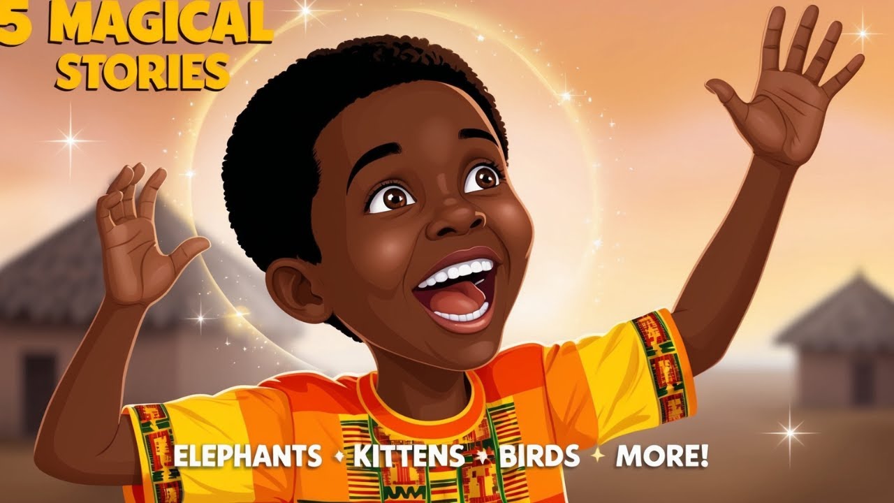 5 Magical African Bedtime Stories That Teach Bravery and Kindness