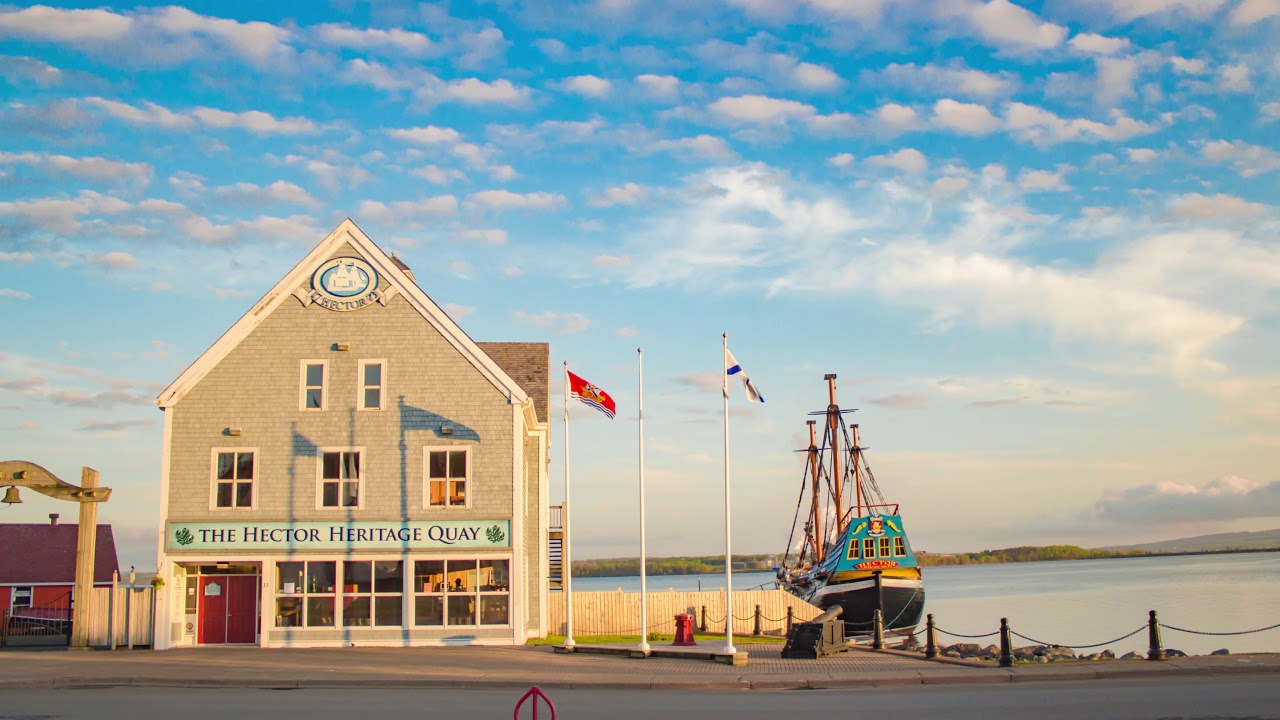 Pictou Waterfront, Nova Scotia.