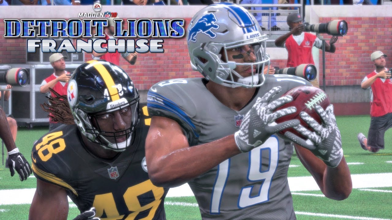 Madden NFL 18 Detroit Lions Franchise - Detroit Lions vs Pittsburgh Steelers (EP7 Lions vs Steelers)