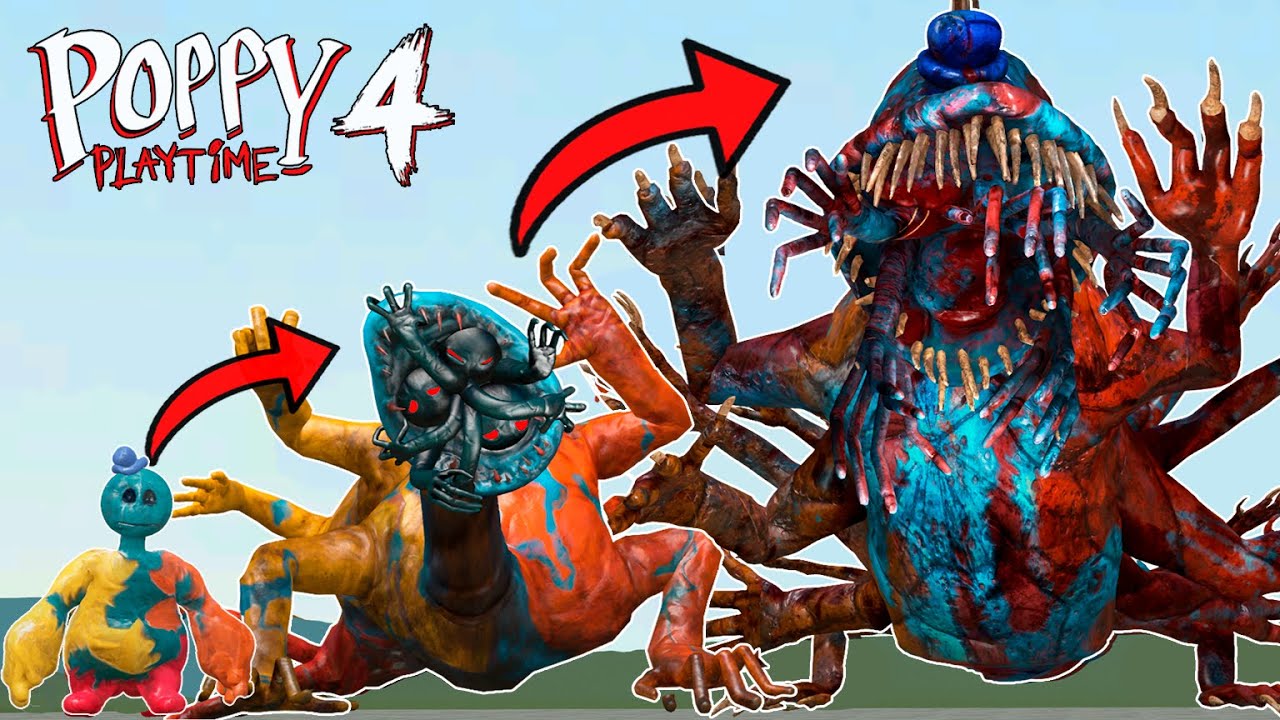 NEW CURSED DOEY STALKER DOUGHMAN POPPY PLAYTIME 4 in Garrys Mod!