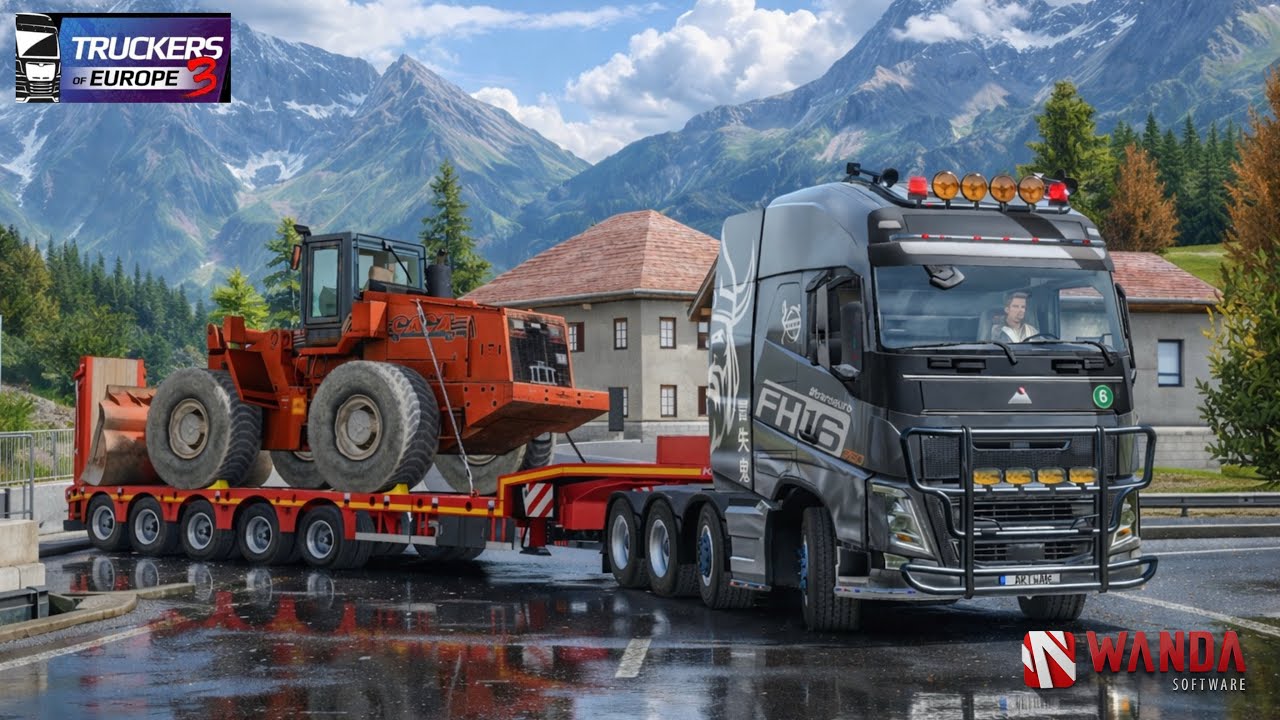 Volvo fh16 oversized cargo transportation | Truckers of Europe 3 | Realistic hd gameplay 