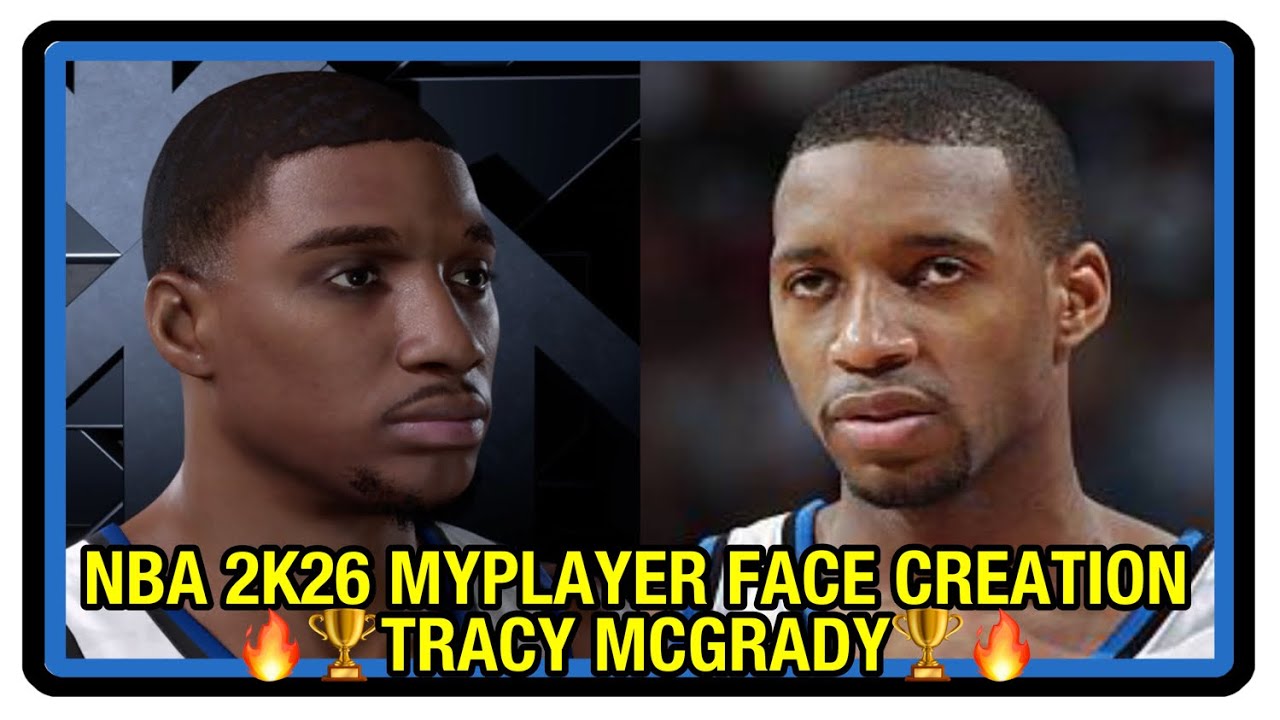 🏆 Руководство по созданию лица MyPlayer в NBA 2K26 Трейси Ти-Мак Макгрэйди ~ Xbox Series X PS5 🏆