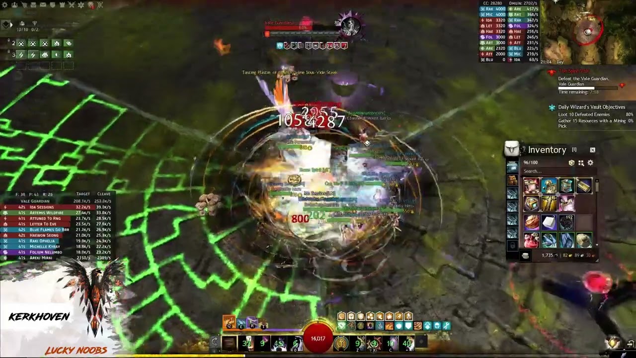 Lucky Noobs [LN] Daily Vale Guardian 1:33 - Power Weaver