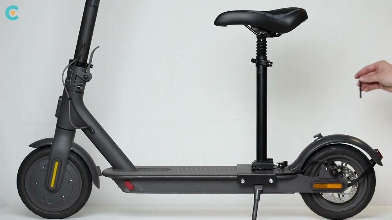 Installation video for TechPunt Saddle for Xiaomi Mi Scooter M365