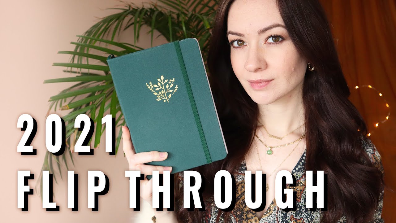 2021 BULLET JOURNAL FLIP THROUGH ✨