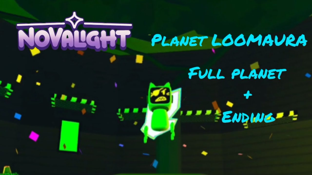Novalight story mode: planet LOOMAURA: Full planet + ending: no commentary 