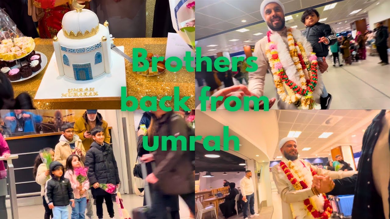 Brothers back from umrah !!!