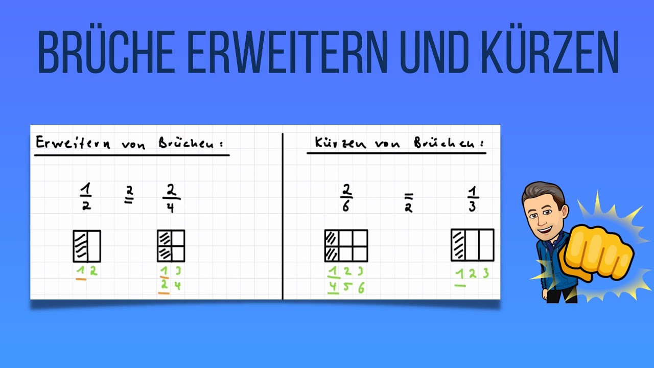 Brüche erweitern und kürzen