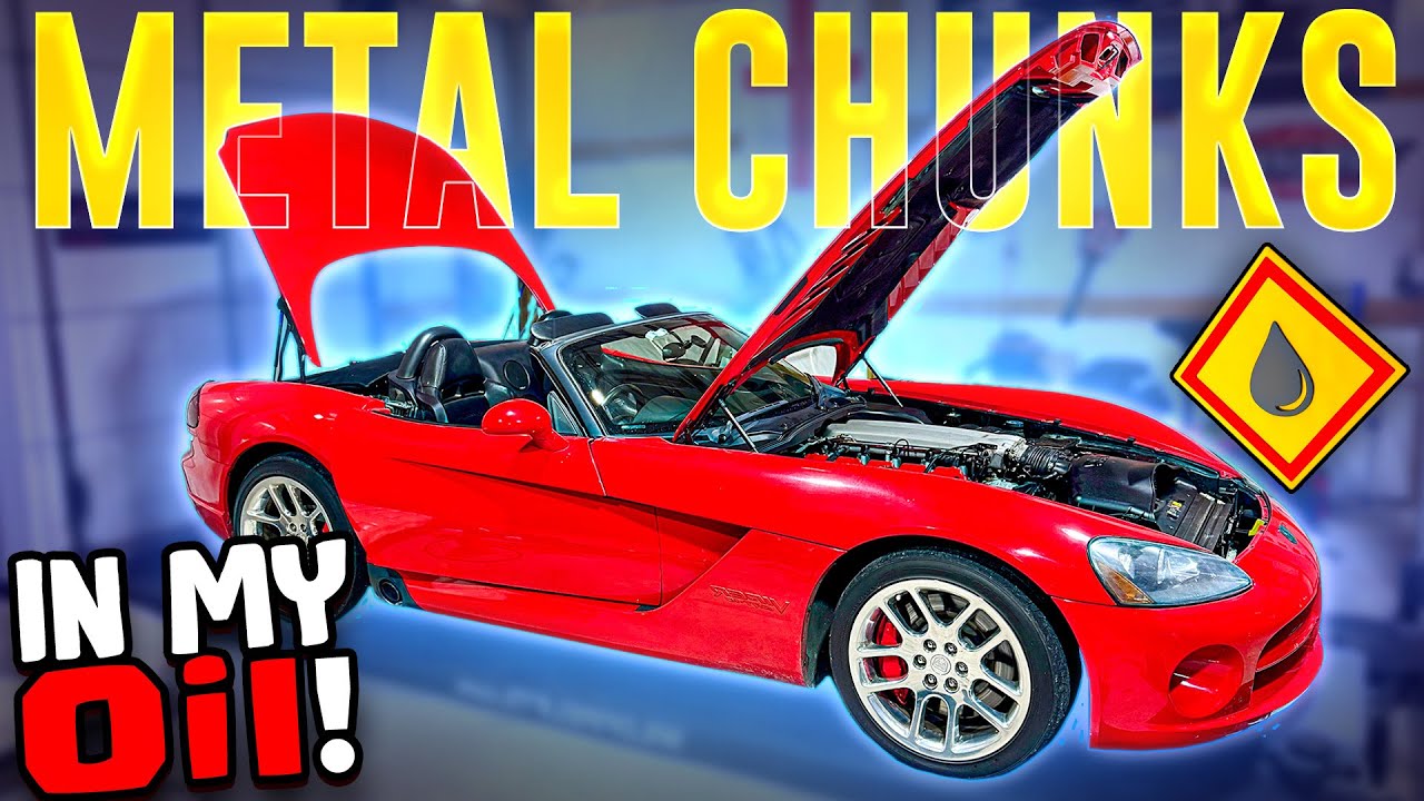 I Found METAL CHUNKS in my Dodge Viper's Oil!