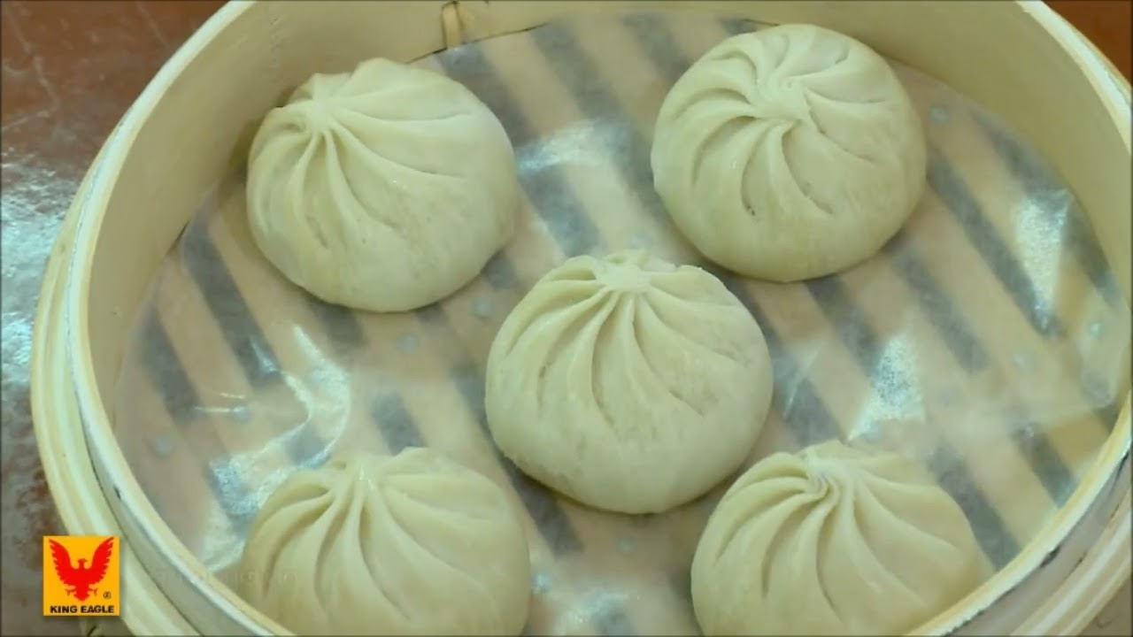 prosess of yeast dough+sausage filling device