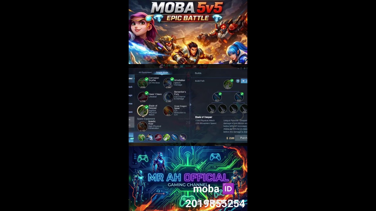 moba legends 5v5