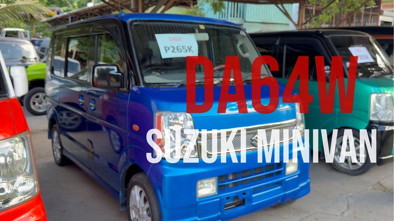 Suzuki Every Wagon |  DA64W K6A Minivan