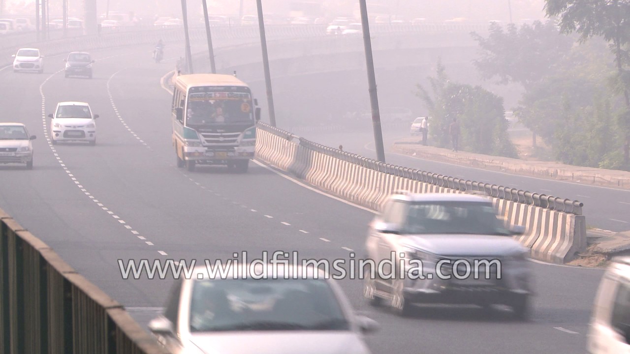 Early morning fog leads to smog: Delhi air pollution