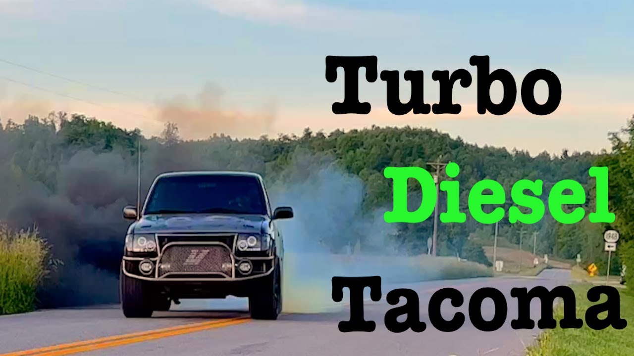 2JZ Diesel Tacoma RACING! Part 3 // Om606