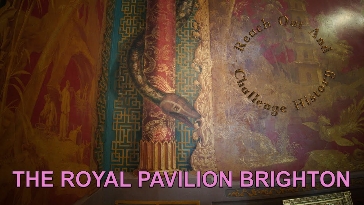 The Royal Pavilion Brighton (4K Binaural Sound/Revised Colour) King George IV Seaside House.