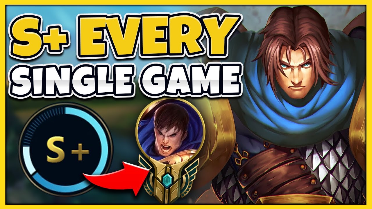 HOW TO LITERALLY 1V5 CARRY EVERY GAME AS GAREN (INSANELY EASY S+ STRATEGY) - League of Legends