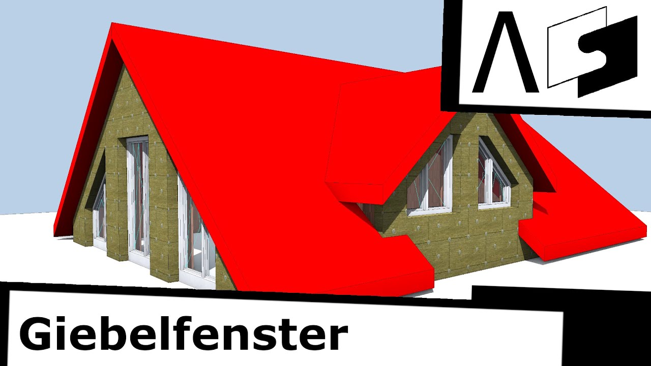 Fenster in Giebel und Gaube