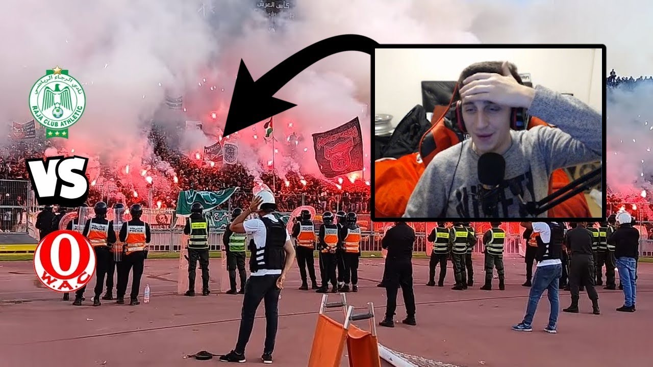 😱 ARGENTINA REACTS TO CURVA SUD MAGANA : Tifo ambiance du match & contre clash RCA VS WAC