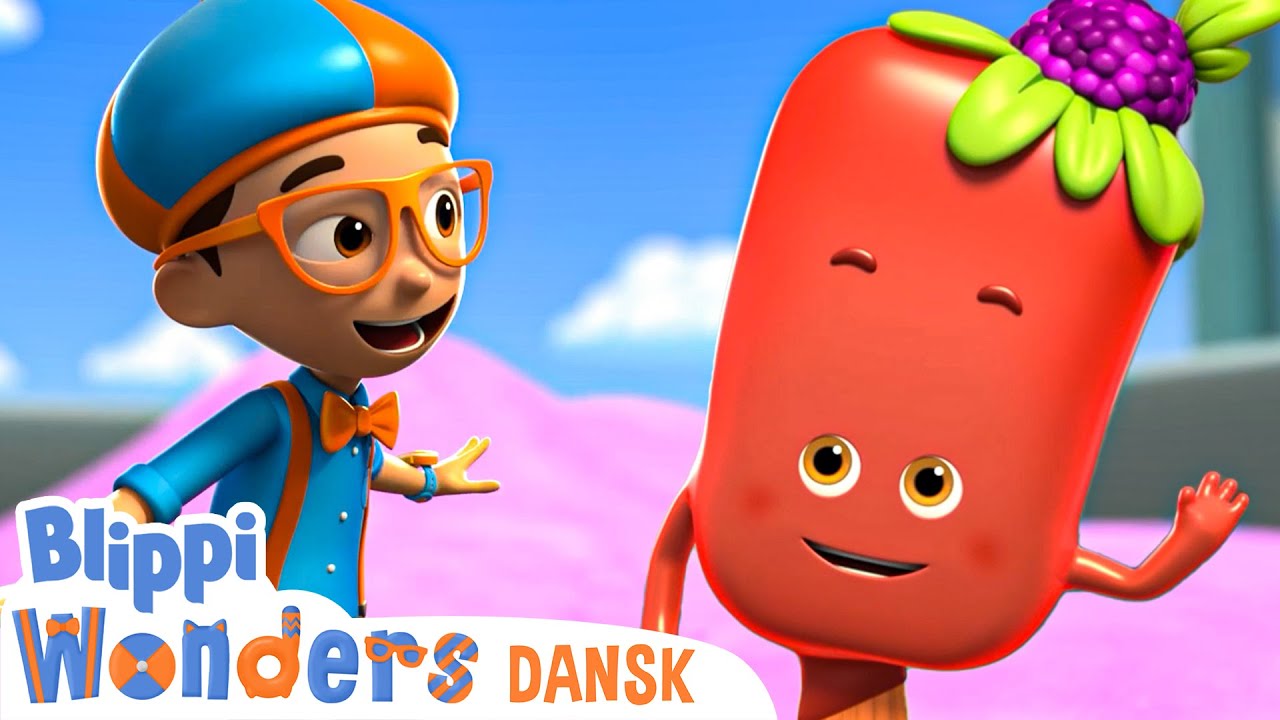 ispind | Blippi Dansk | Moonbug B&oslash;rn Dansk - tegnefilm for b&oslash;rn